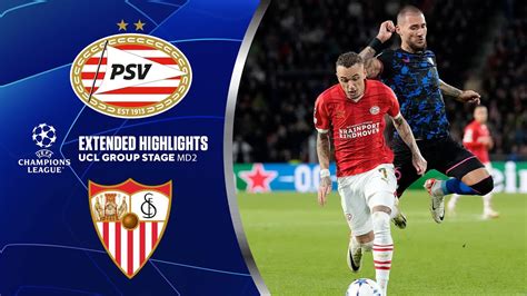 psv vs sevilla highlights